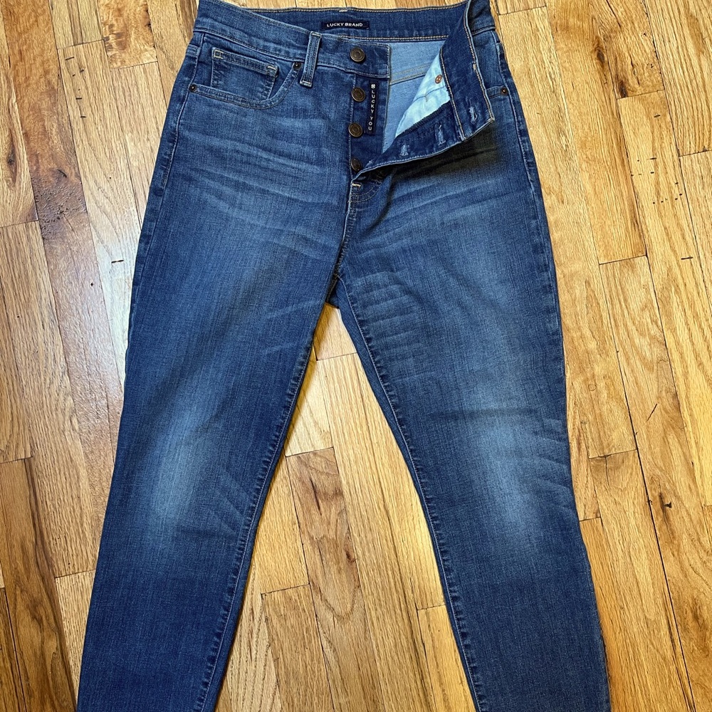 Lucky Brand Bridgette Skinny High Rise Jeans